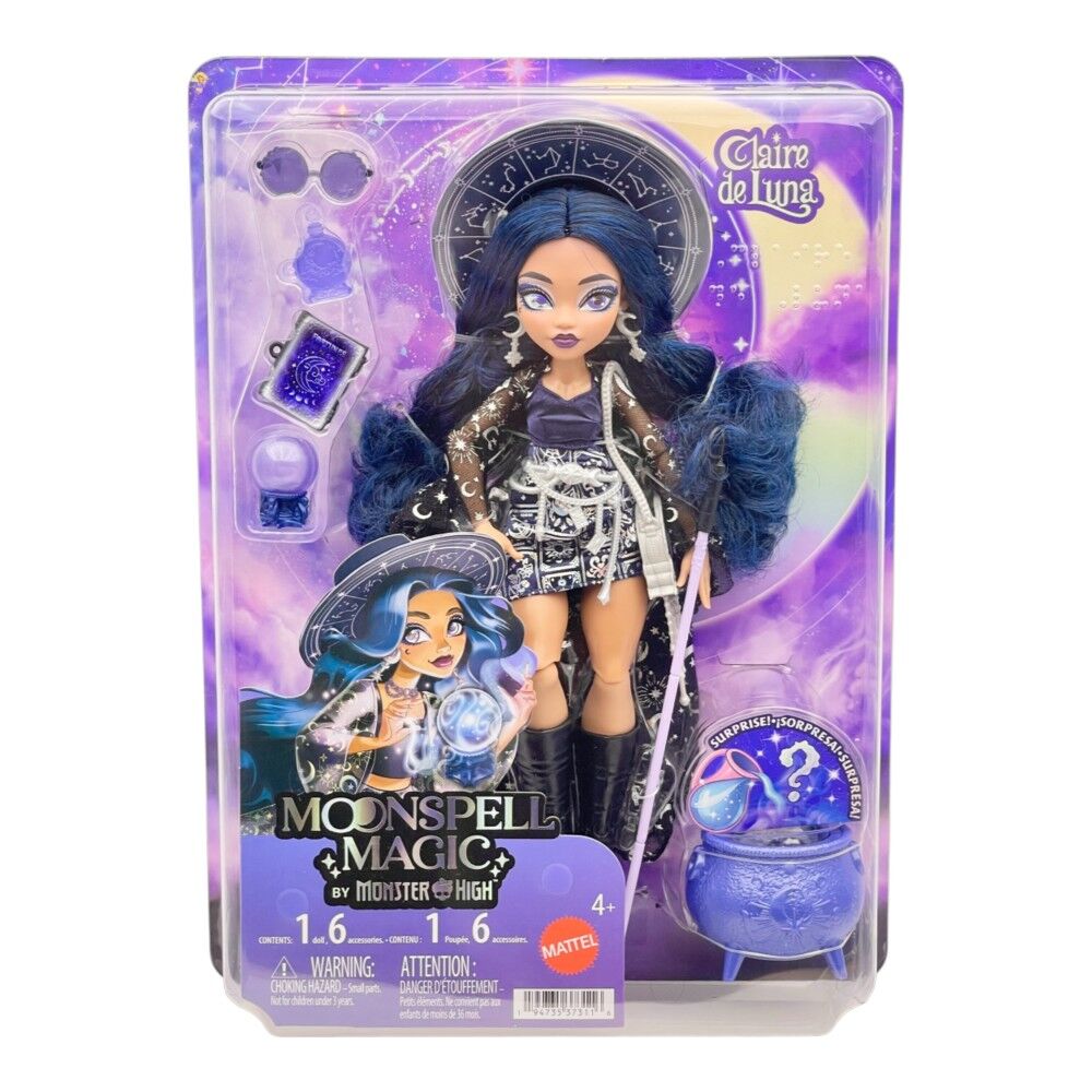 Moonspell Magic by Monster High Fashion Doll - Claire de Luna