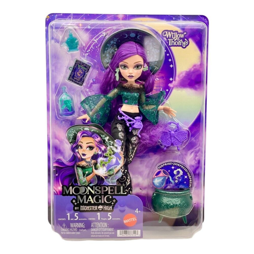 Moonspell Magic by Monster High Fashion Doll - Willow Thorne