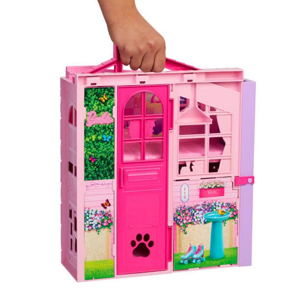 Barbie Weekend Escape House Dollhouse Playset with Kitten
