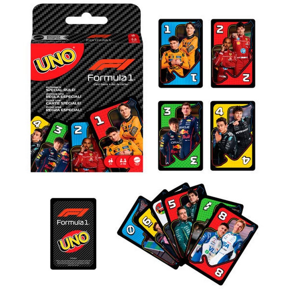 Uno Formula 1 Card Game