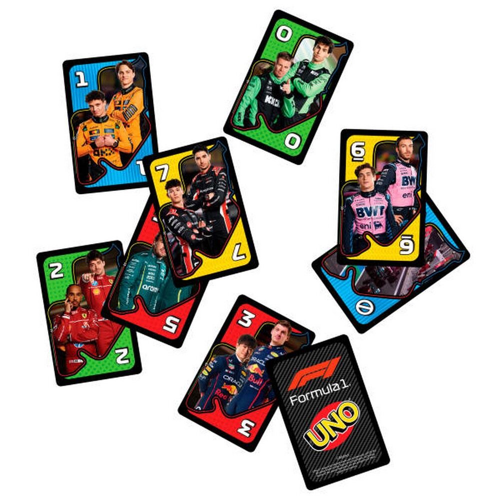 Uno Formula 1 Card Game