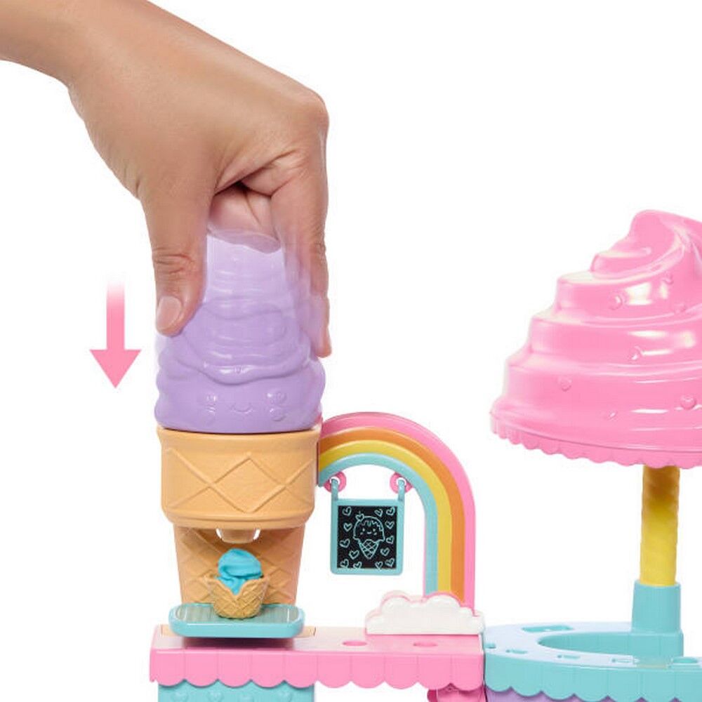 Barbie Club Chelsea Ice Cream Shop Playset with Chelsea Doll