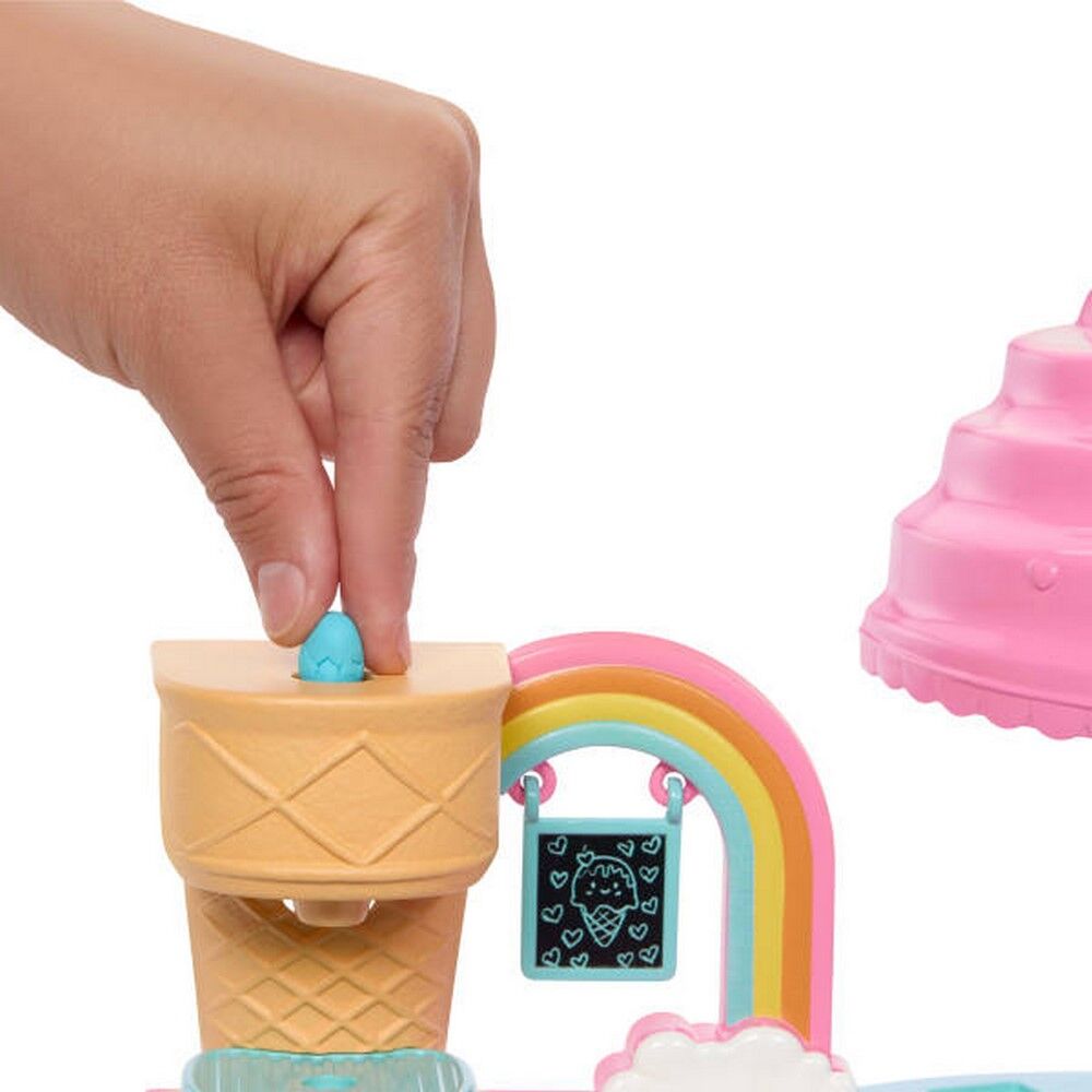 Barbie Club Chelsea Ice Cream Shop Playset with Chelsea Doll
