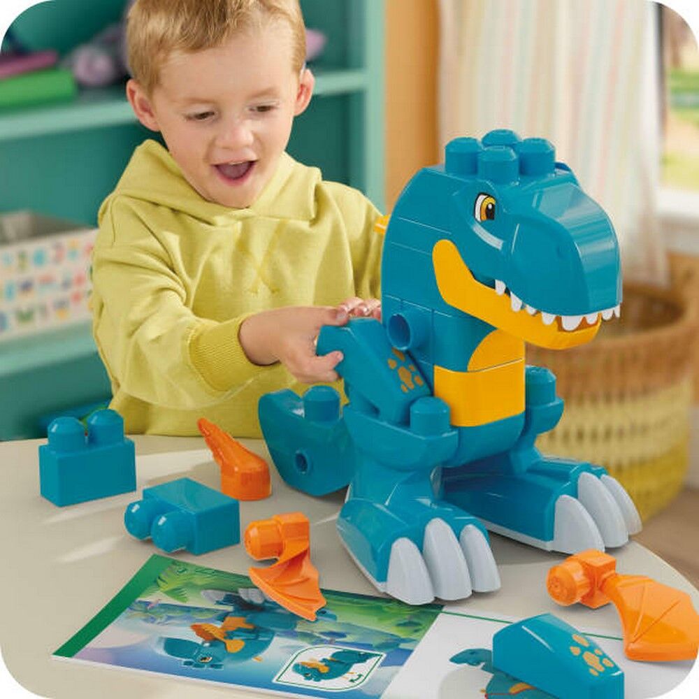 Mega Bloks Build & Chomp Dinosaur 25-Piece Building Set