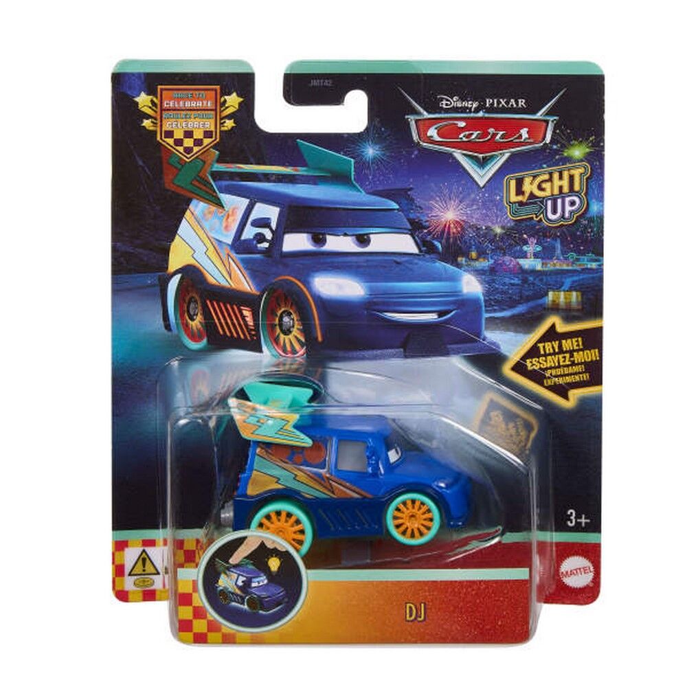 Disney Pixar Cars Light Up DJ Character Vehicle