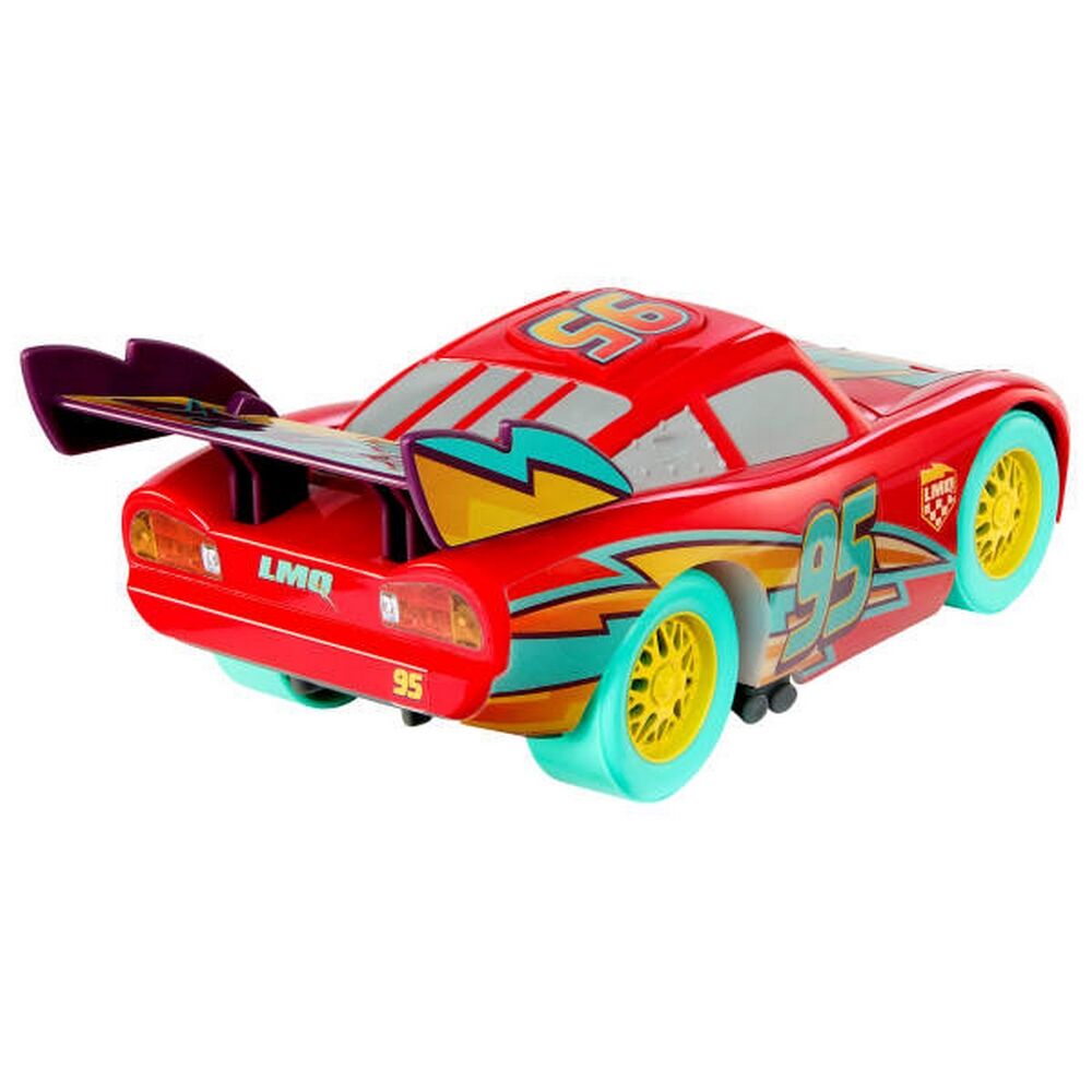 Disney and Pixar Cars Race to Celebrate Light & Sounds Lightning McQueen Vehicle