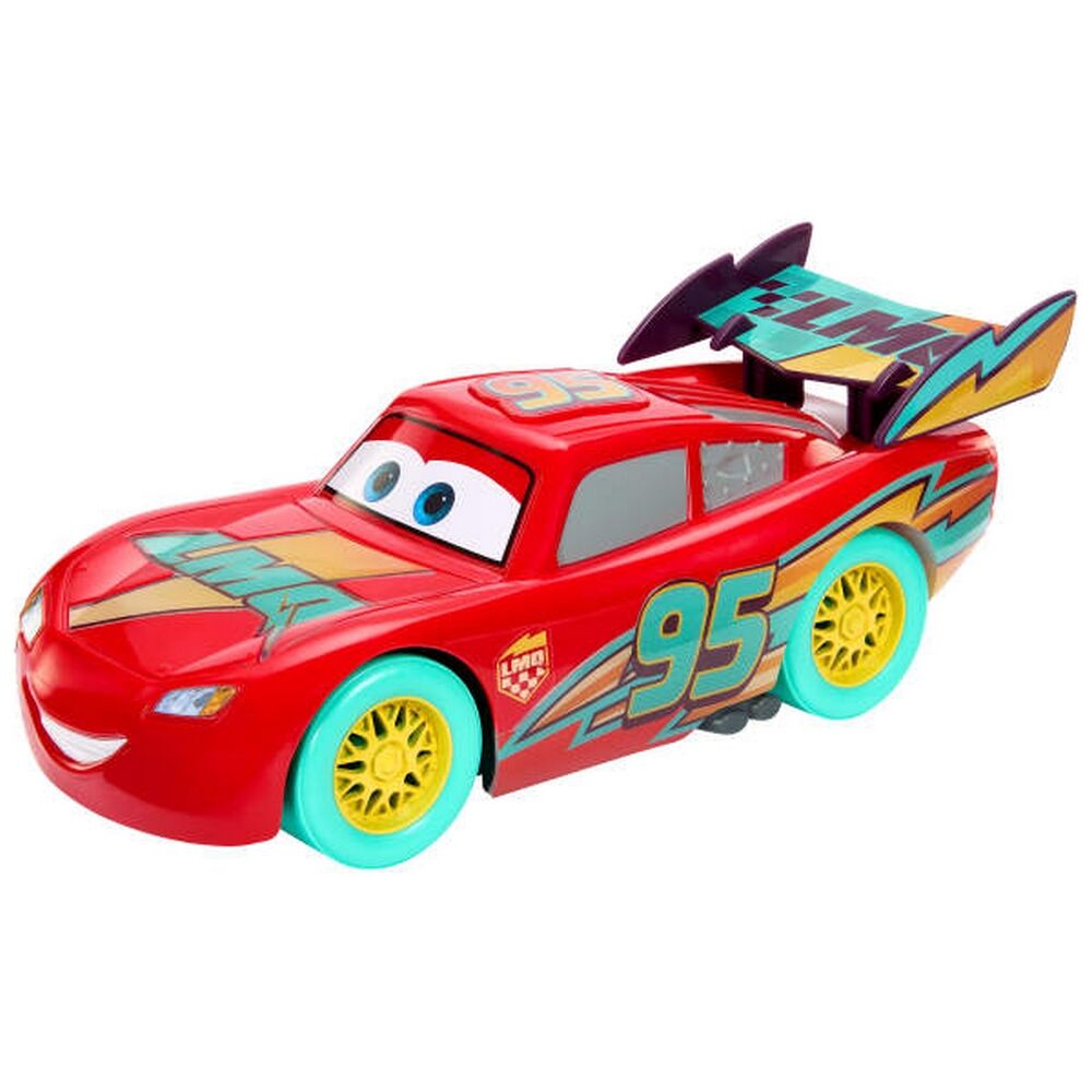 Disney and Pixar Cars Race to Celebrate Light & Sounds Lightning McQueen Vehicle