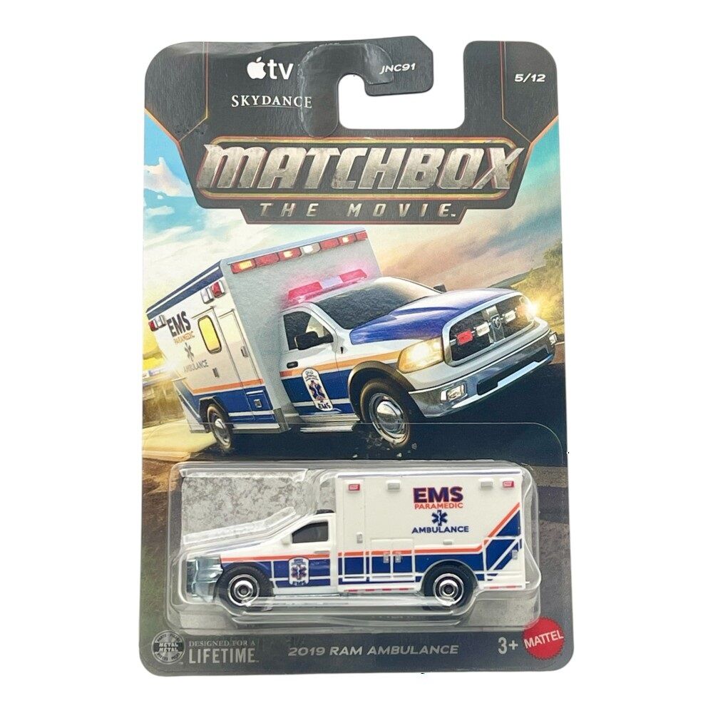 Matchbox The Movie 2019 Ram Ambulance 5/12