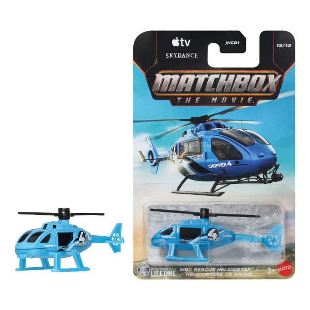 Matchbox The Movie MBX Rescue Helicopter 12/12
