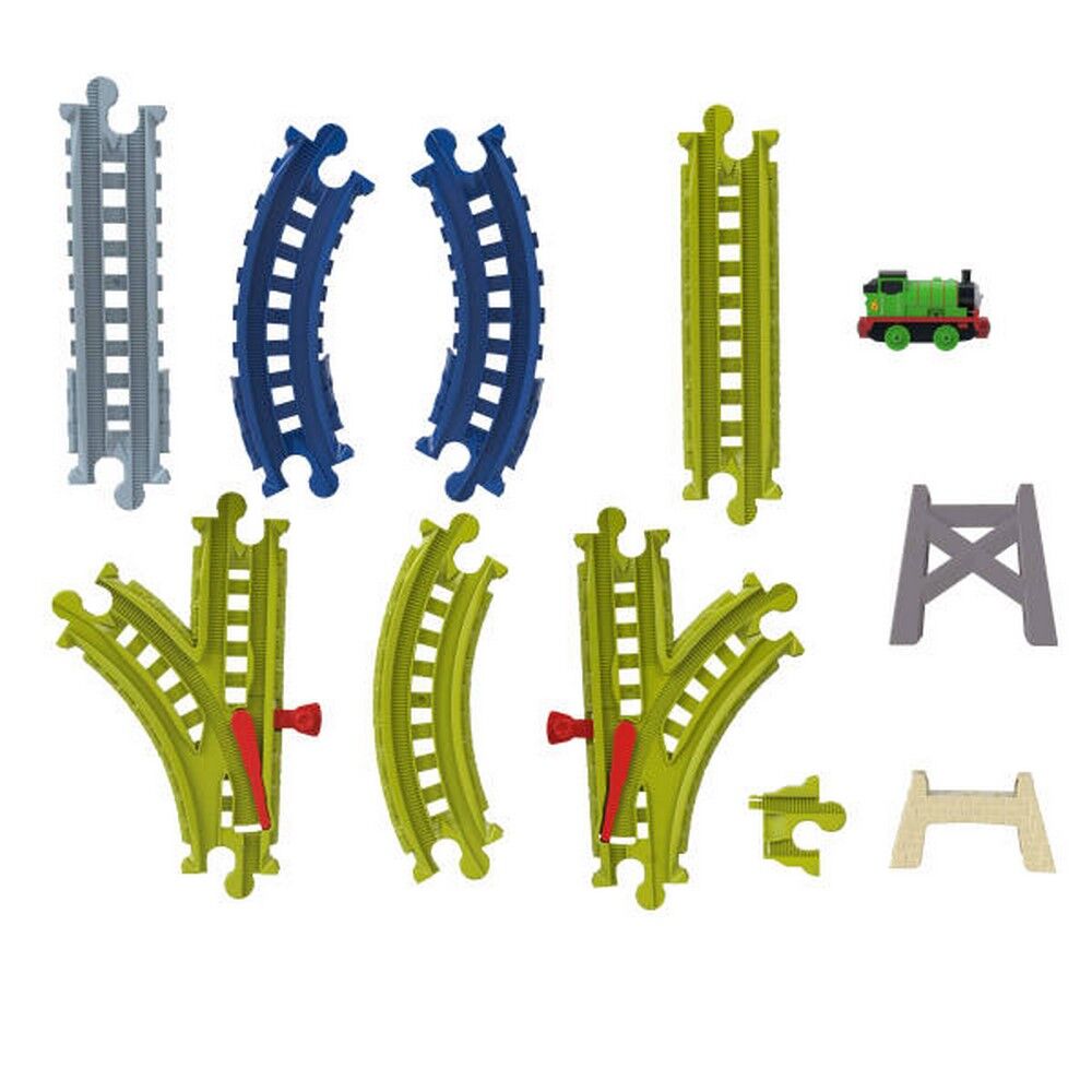 Thomas & Friends Railroad Builder Kit Bundle 23-Piece Track Set