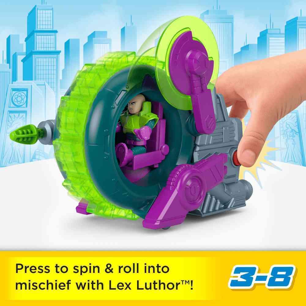 Imaginext DC Super Friends - Lex Luther Spinning Saw Vehicle