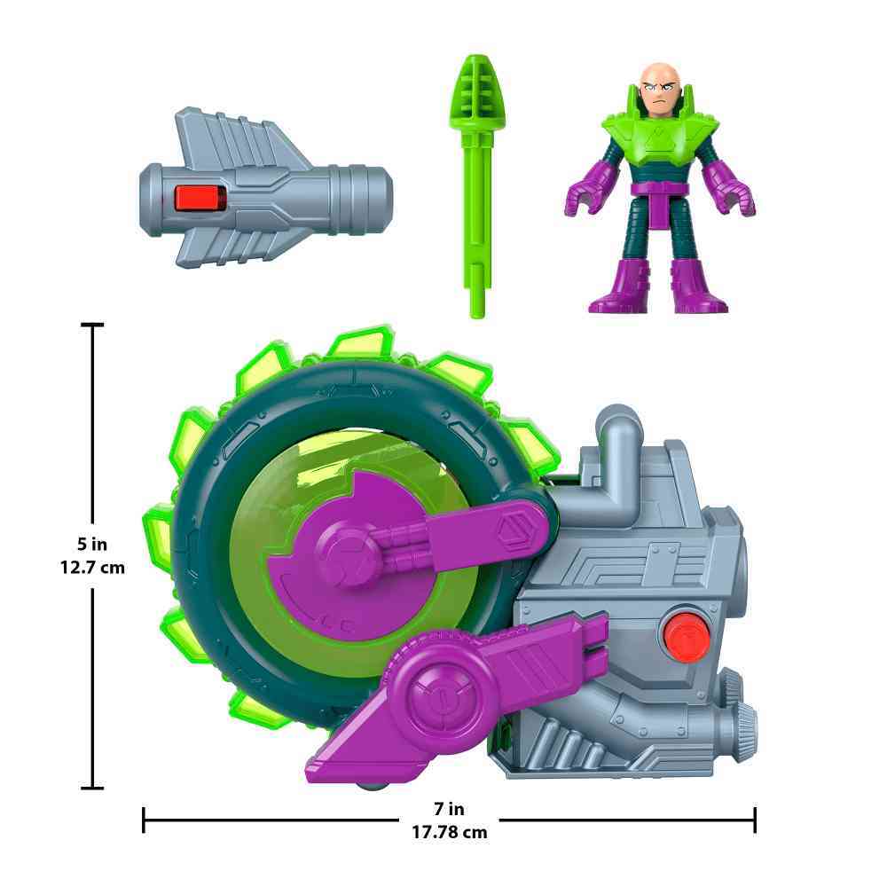 Imaginext DC Super Friends - Lex Luther Spinning Saw Vehicle