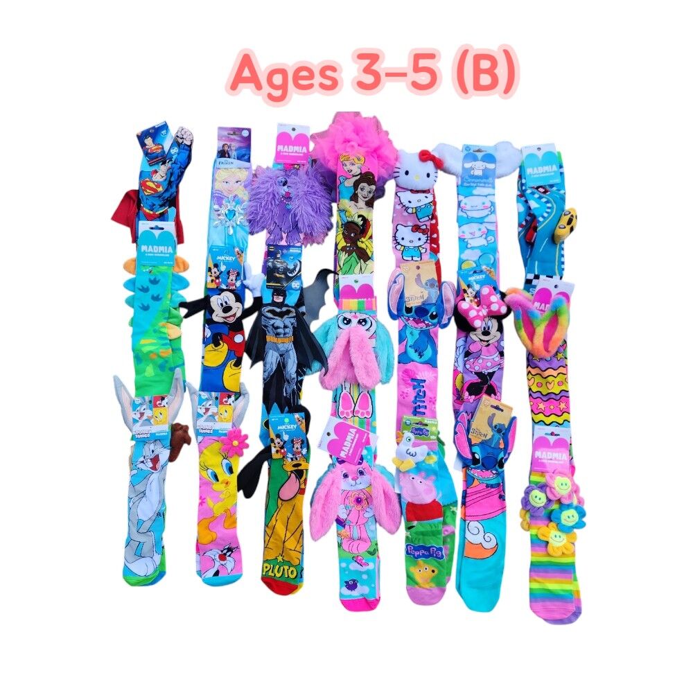 MADMIA Socks Assorted Style (Randomly Selected)