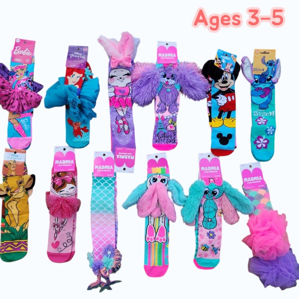 MADMIA Socks Assorted Style (Randomly Selected)