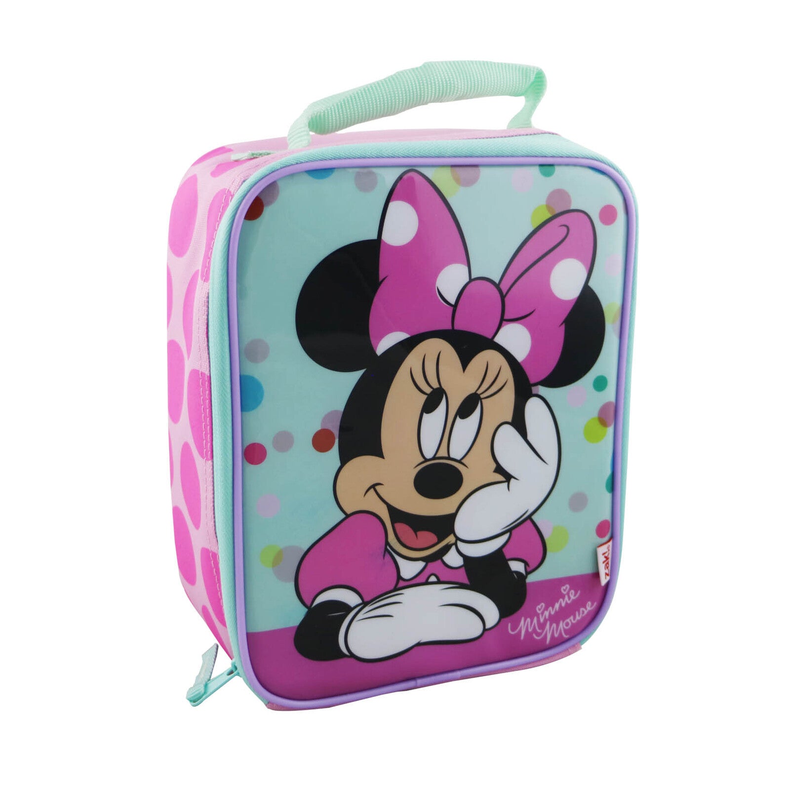 ZAK Insulated Slimline Lunch Bag - Minnie Mouse