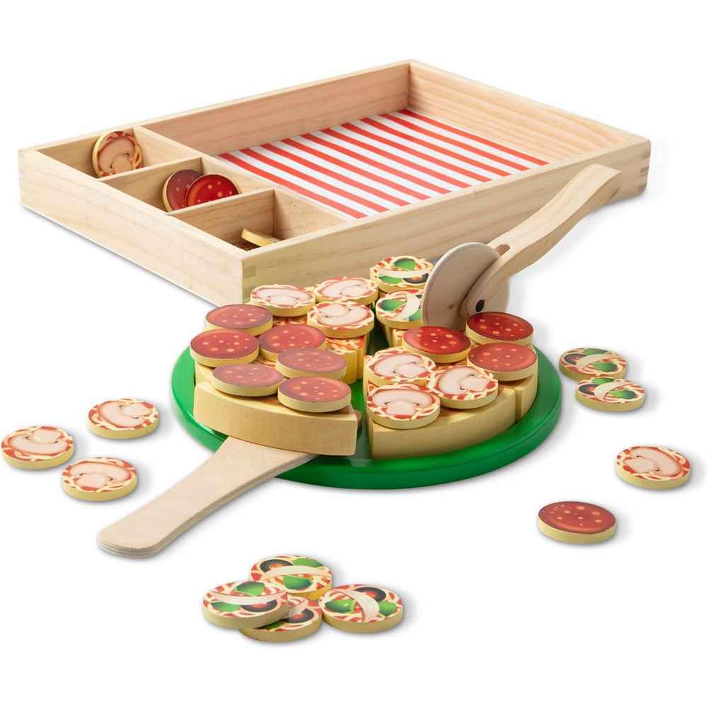 Melissa & Doug - Wooden Pizza