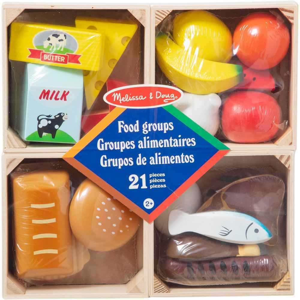 Melissa & Doug - Food Groups (Wooden)