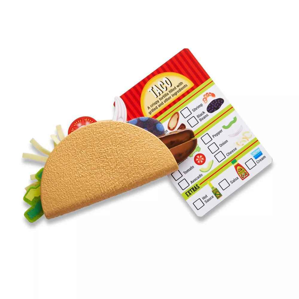 Melissa & Doug - Fill & Fold Taco & Tortilla Set