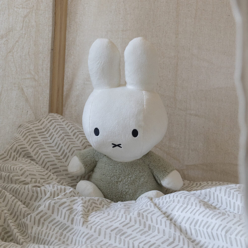 Miffy Fluffy Cuddle Plush - Green (14")