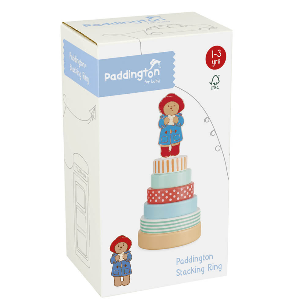 Paddington for Baby Wooden - Paddington Stacking Ring