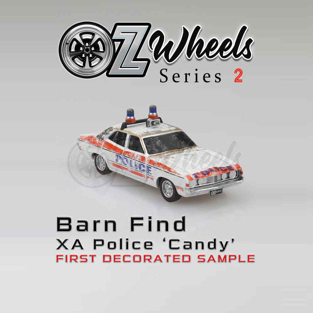 OZ Wheels Barn Find 1:64 Series 2 - Ford XA Police Falcon GT