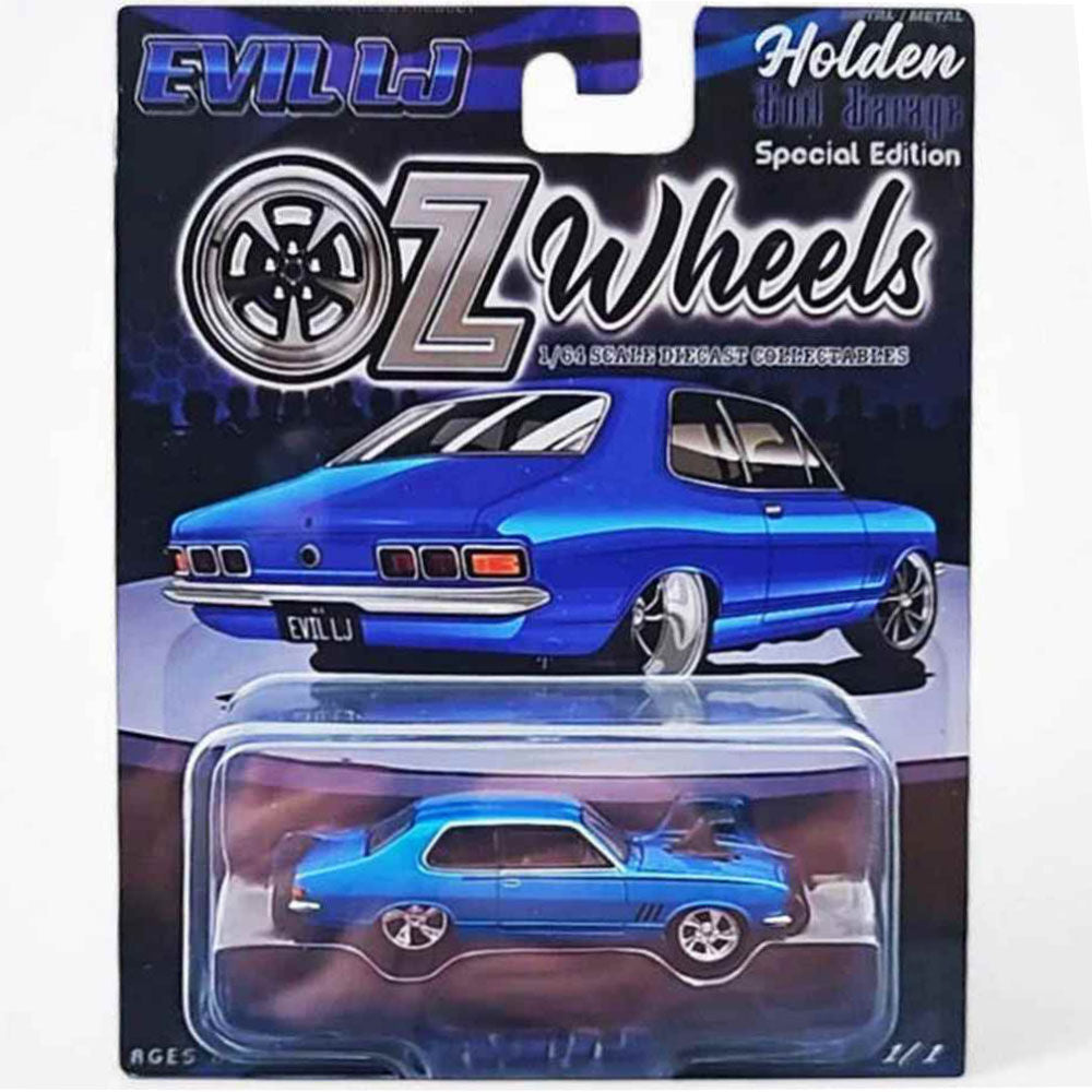 OZ Wheels Evil Garage  Special Edition 1:64 - Evil LJ Torana in Case