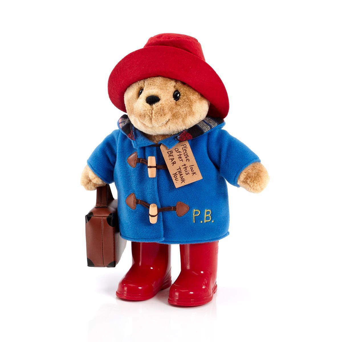 Paddington Bear 36cm Plush with Boots & Suitcase