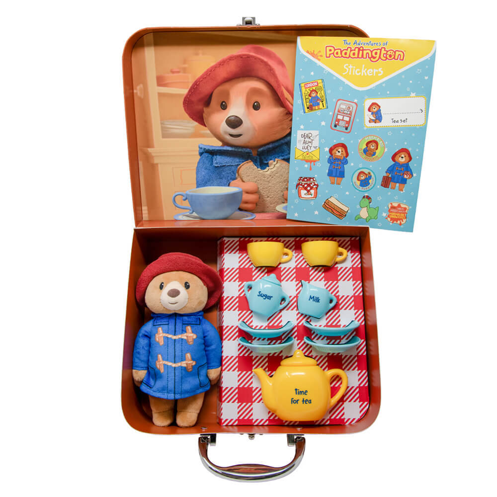 The Adventures of Paddington - Paddington Soft Toy and Tea Set