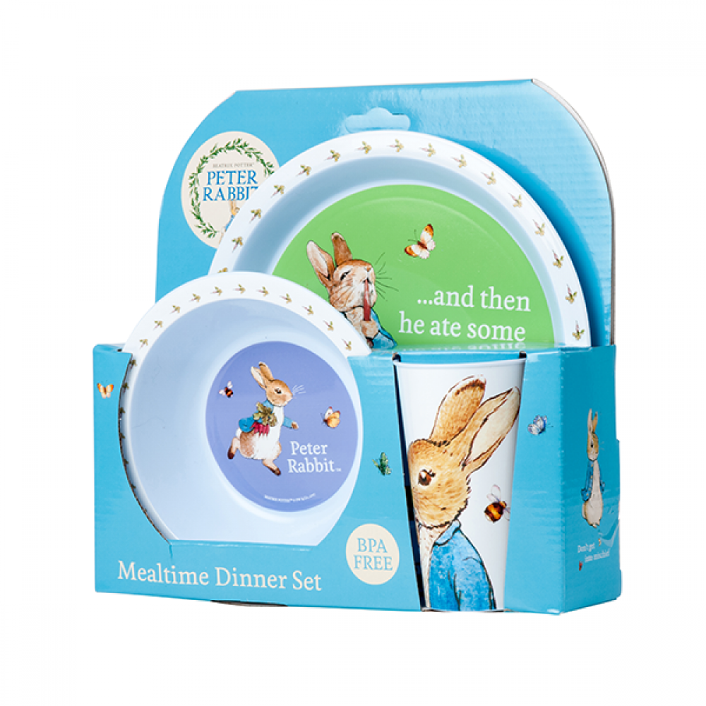 Peter Rabbit - Mealtime Dinner Set