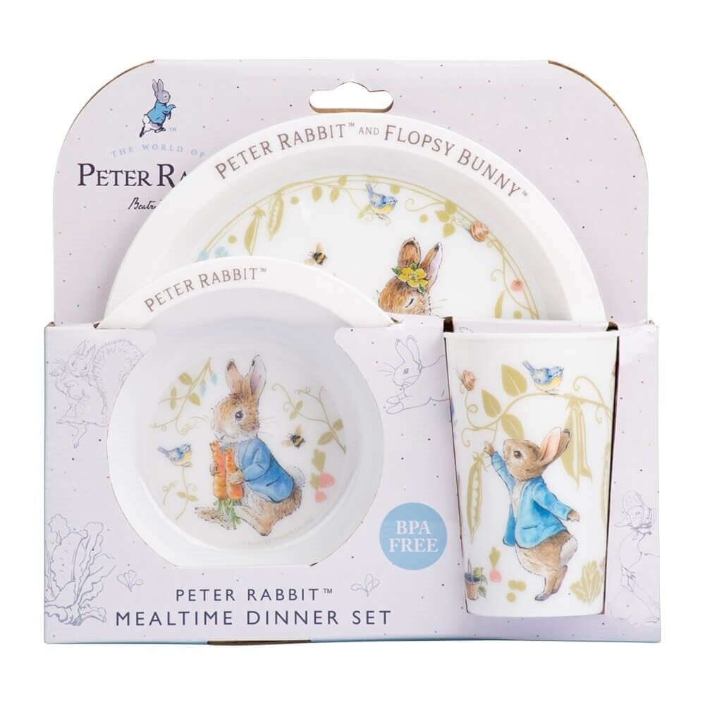 Peter Rabbit Mealtime Dinner Set