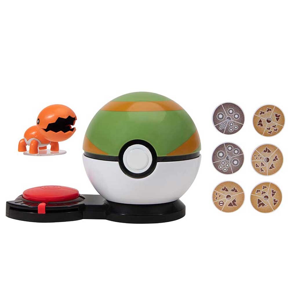 Pokemon Surprise Attack Game - Trapinch + Nest Ball