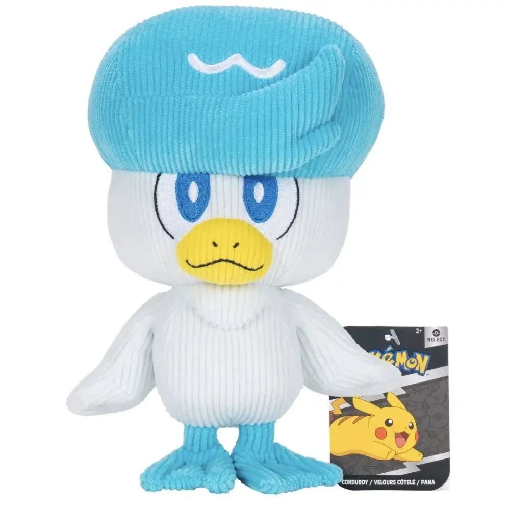 Pokemon Select Corduroy Plush 8" - Quaxly