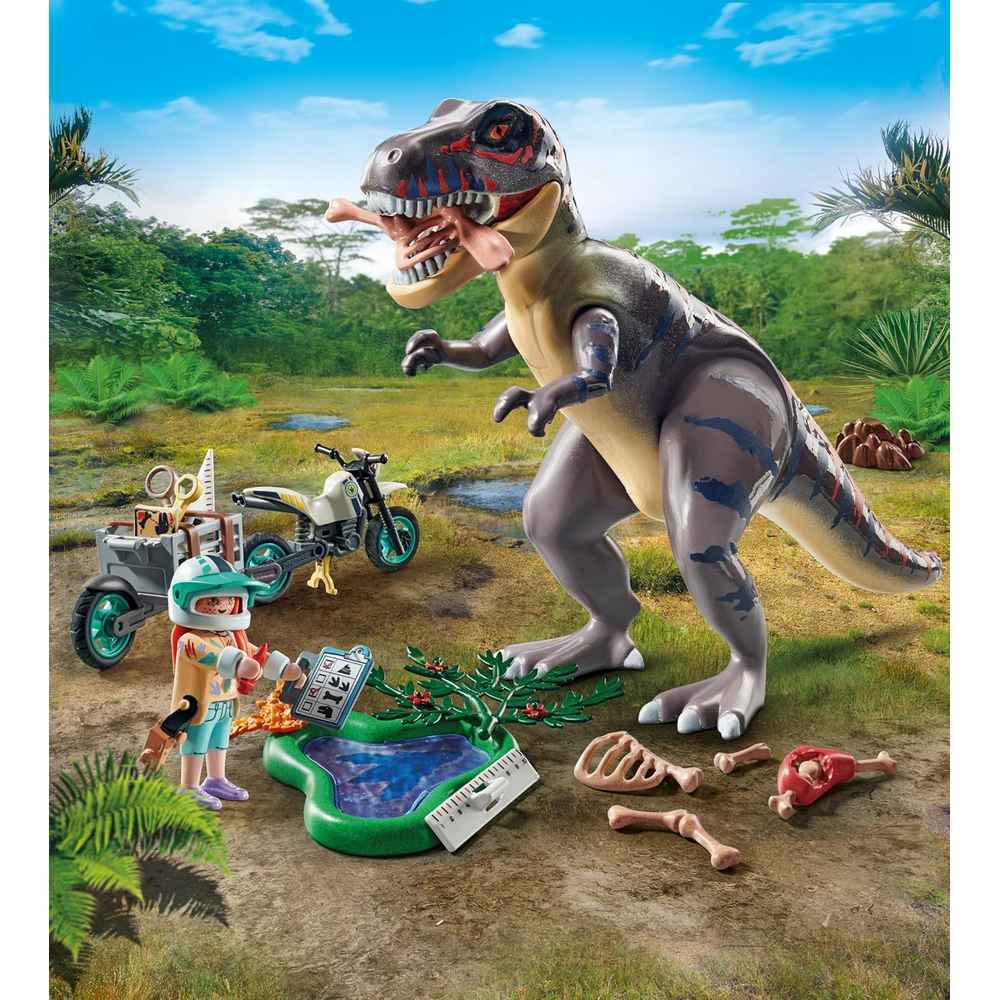 Playmobil Dinos - T-Rex Trace Path (71524)