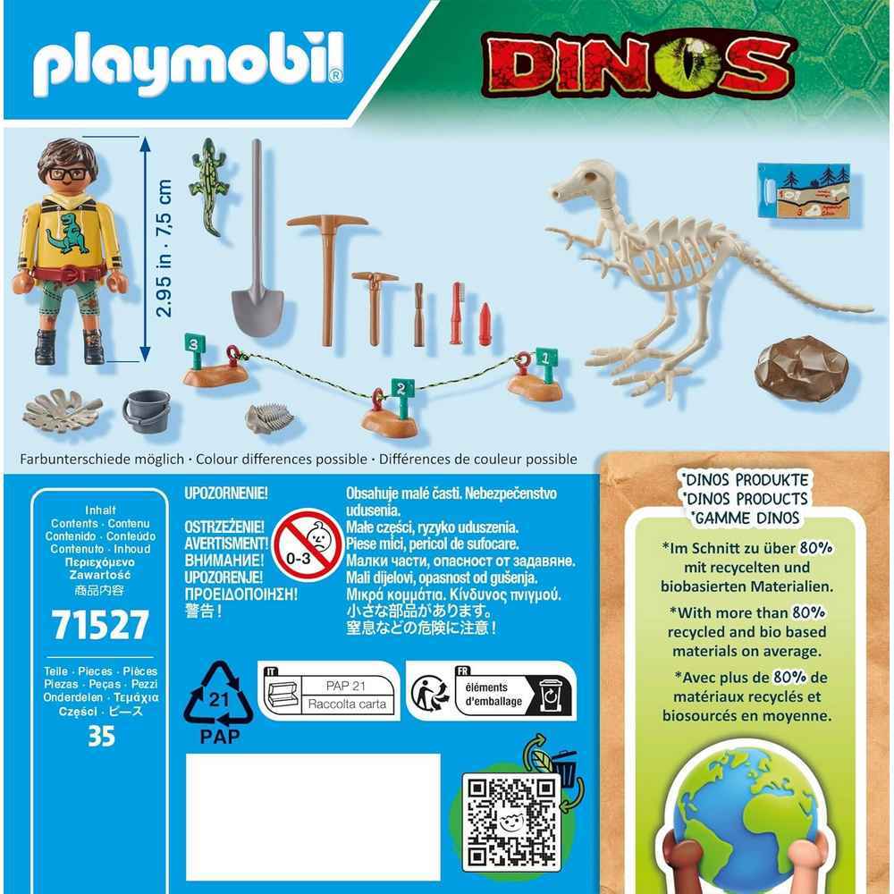 Playmobil Dinos - Archaeological Dig & Dino Skeleton (71527)