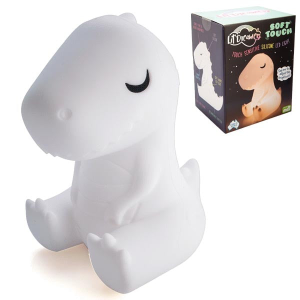 Lil Dreamer Soft Touch LED Lamp - T Rex