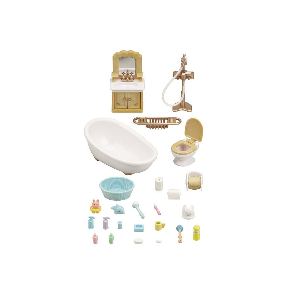 Sylvanian Families Country Bathroom Set