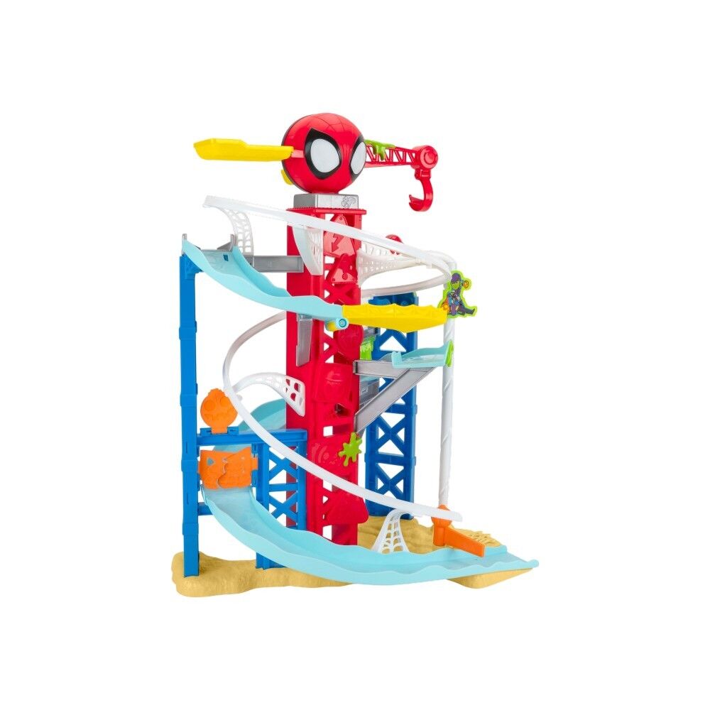 Marvel Spidey and his Amazing Friends Spidey's Construction Zone Chaos Track Set