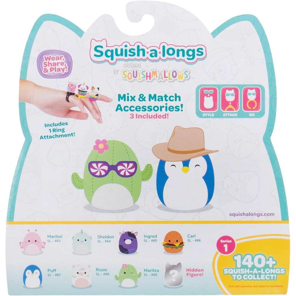 Squishmallows Squish-a-longs 8 Pack Series 1