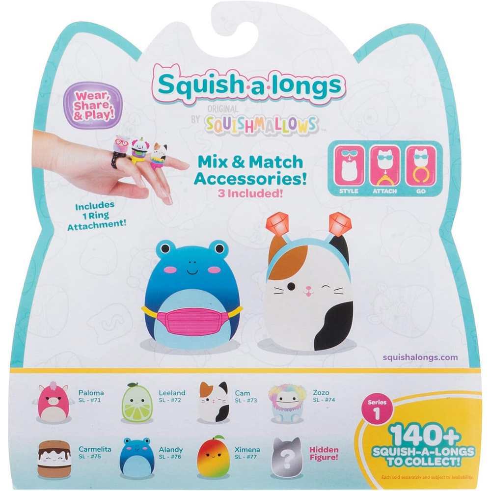 Squishmallows Squish-a-longs 8 Pack Series 1