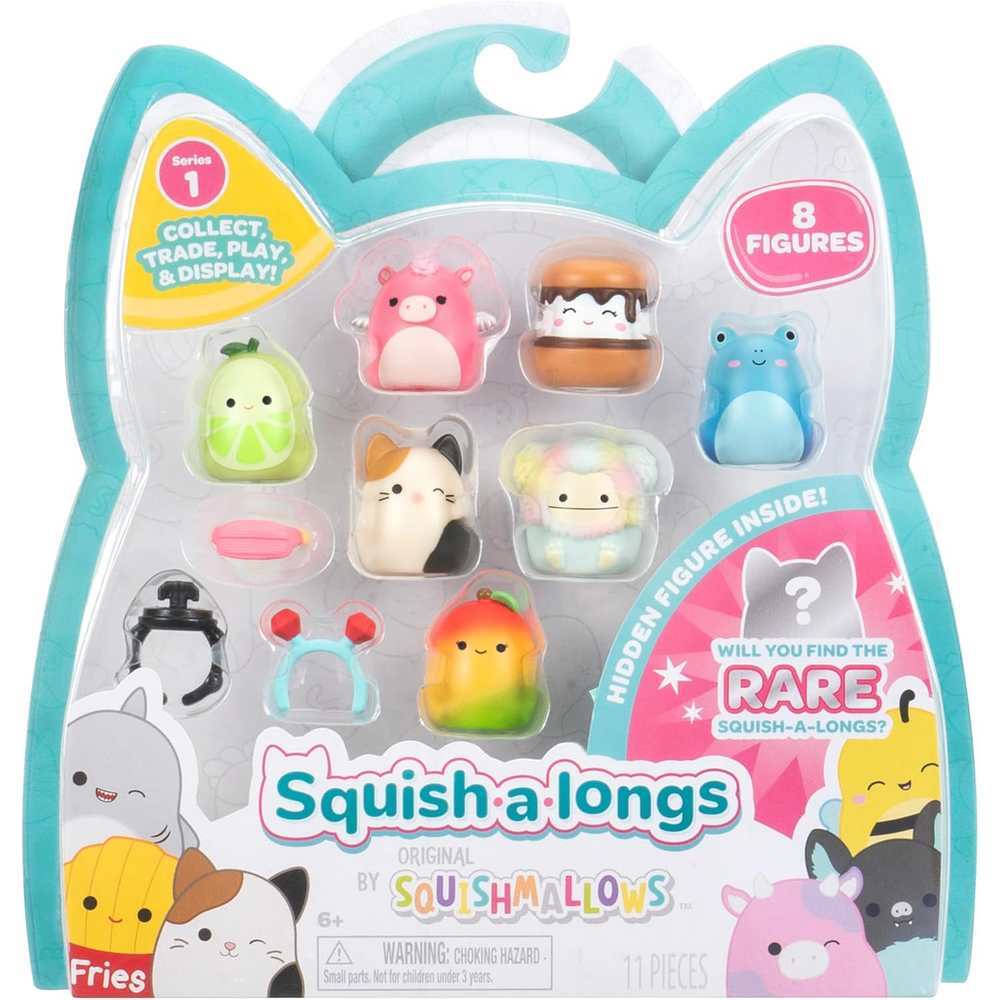 Squishmallows Squish-a-longs 8 Pack Series 1