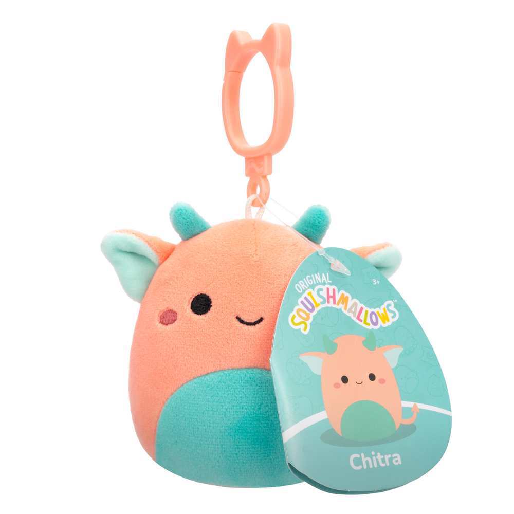 Squishmallows 3.5" Clip On - Chitra the Goblin