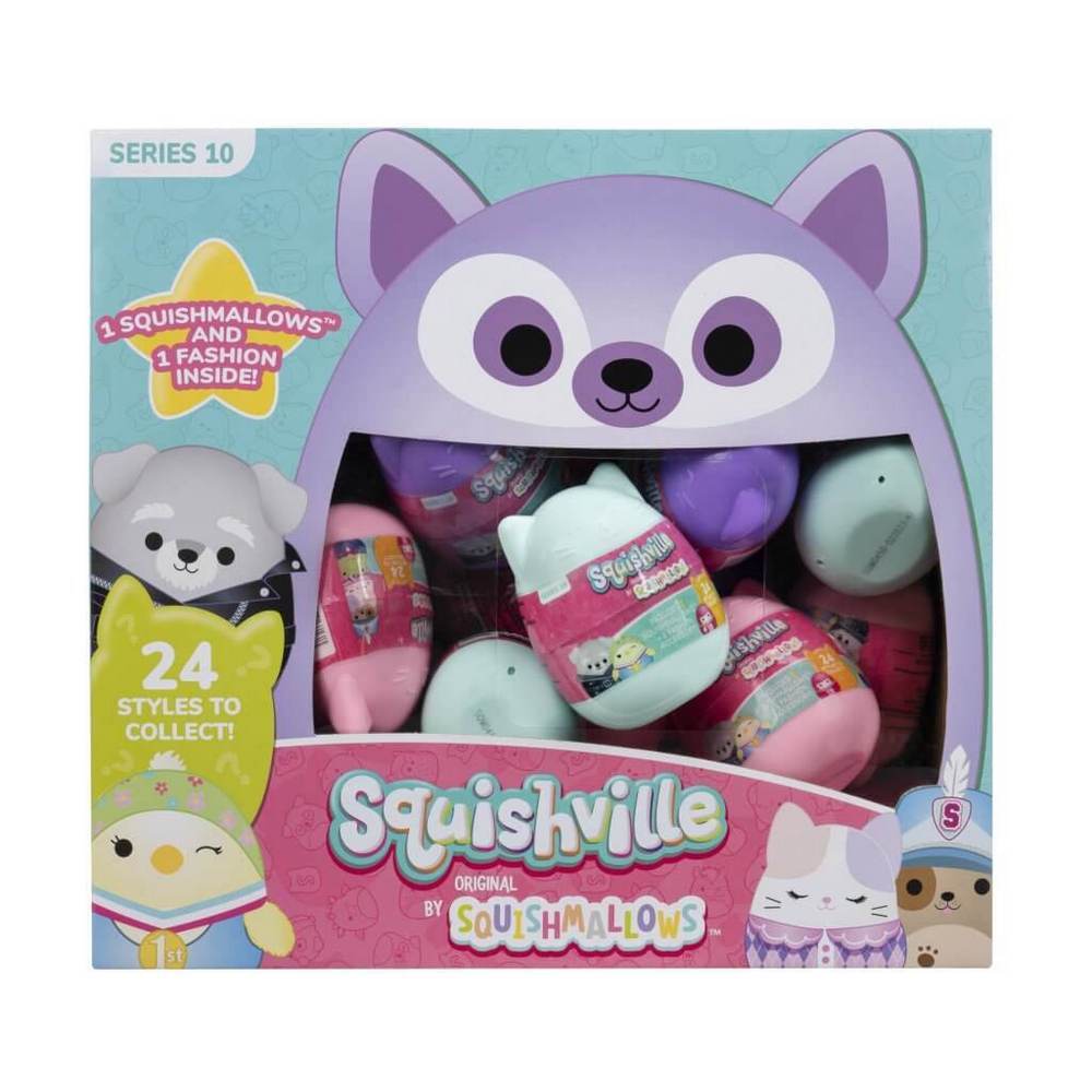 Squishville Squishmallows Plush Series 10 (Assorted)