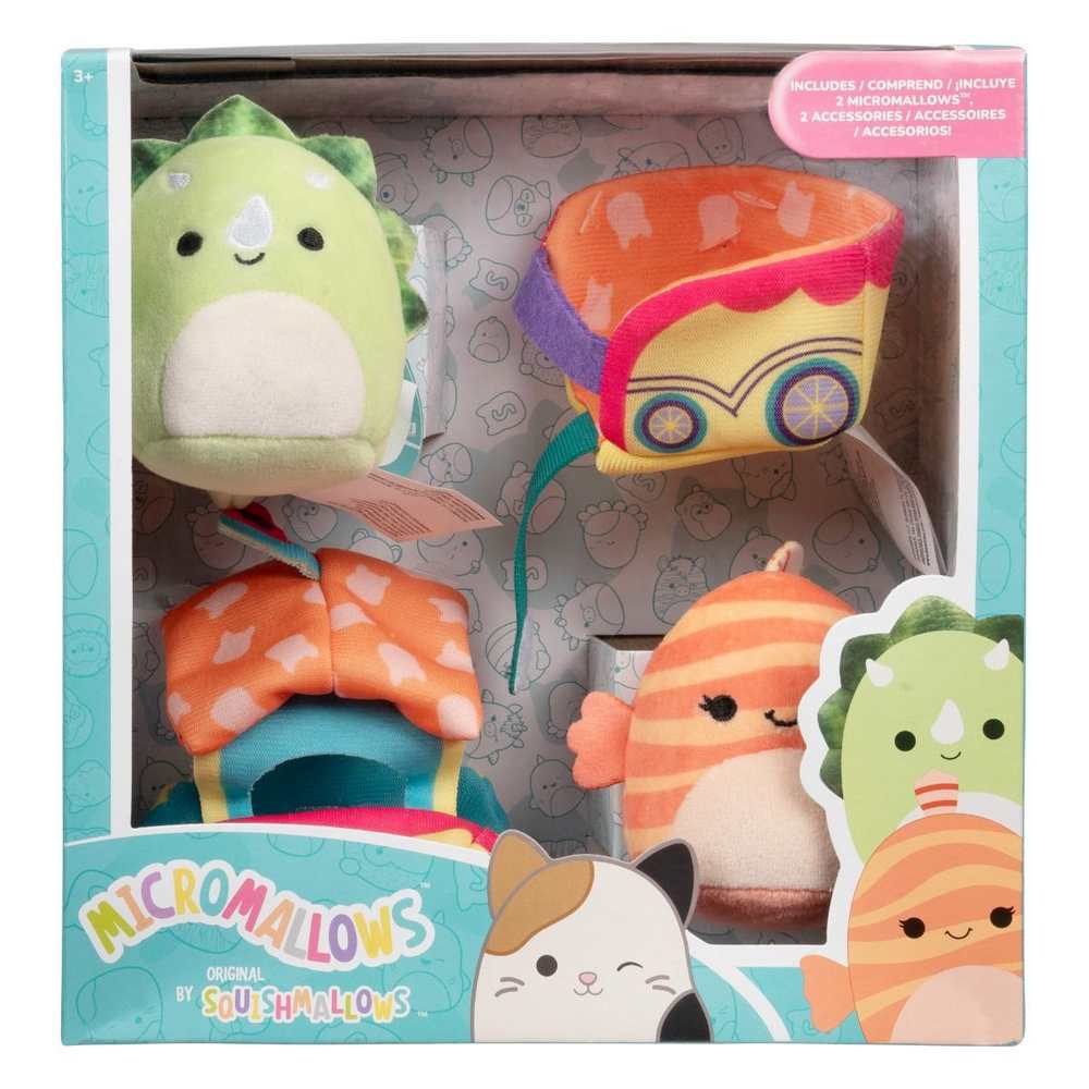 Squishmallows Micromallows 4 Pack 2.5 - All Aboard the Squish Train