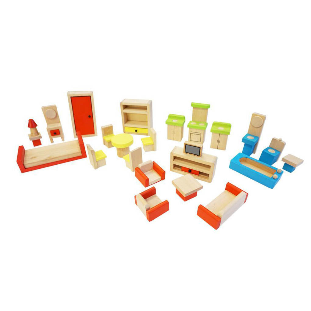 Doll House Furniture 26 Piece