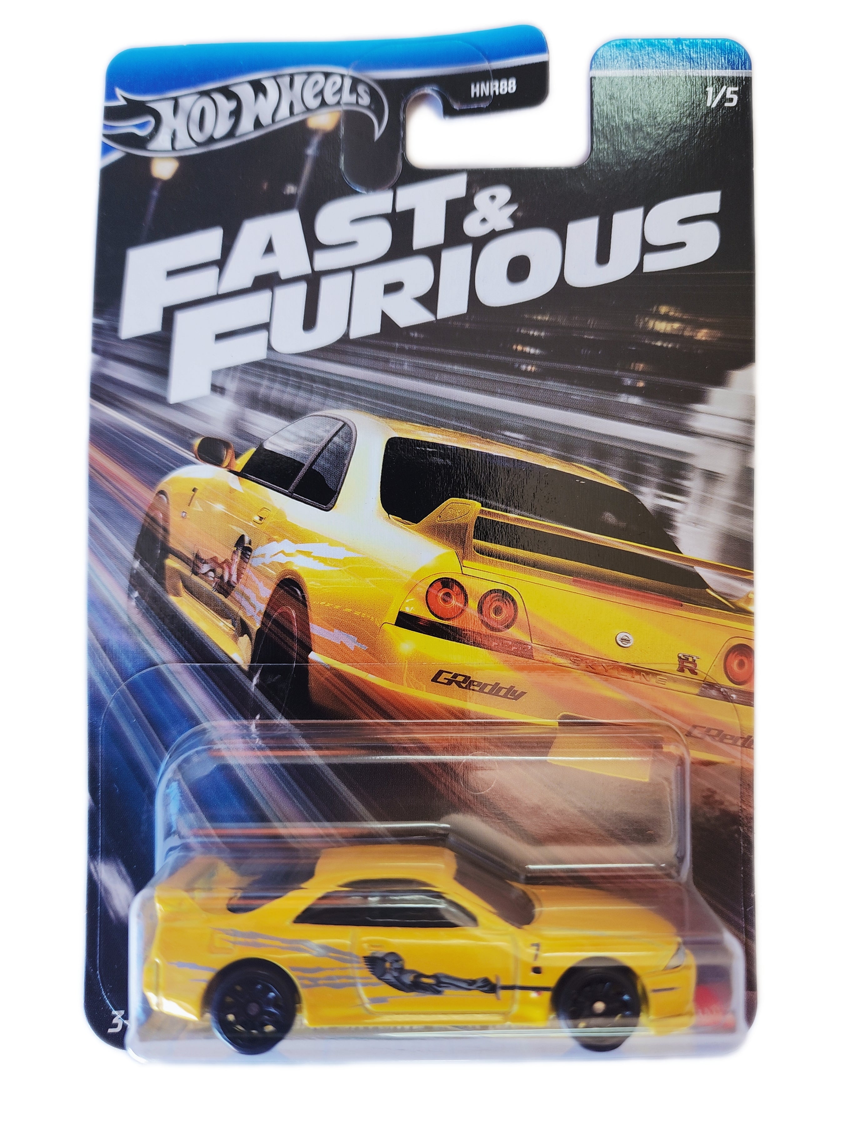 Hot Wheels Fast & Furious Nissan Skyline GT-R (BCNR33)