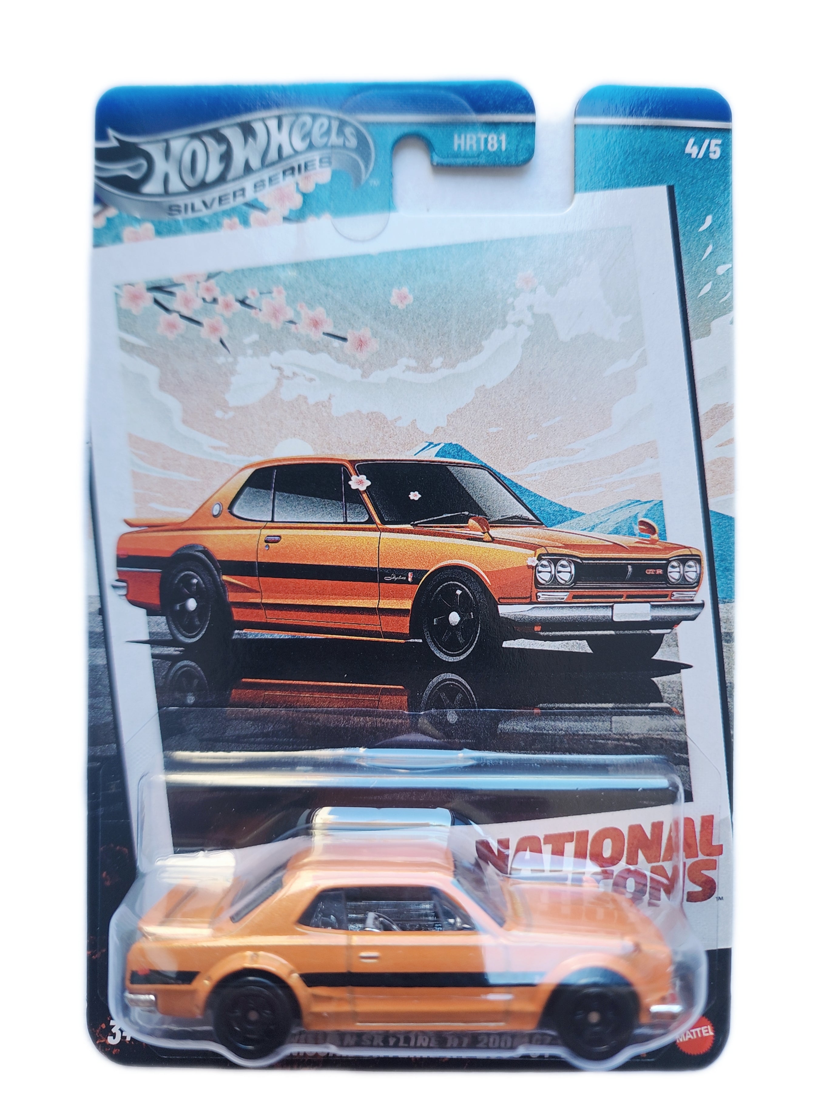 Hot Wheels Silver Series 1971 Nissan Skyline HT 2000 GT-R