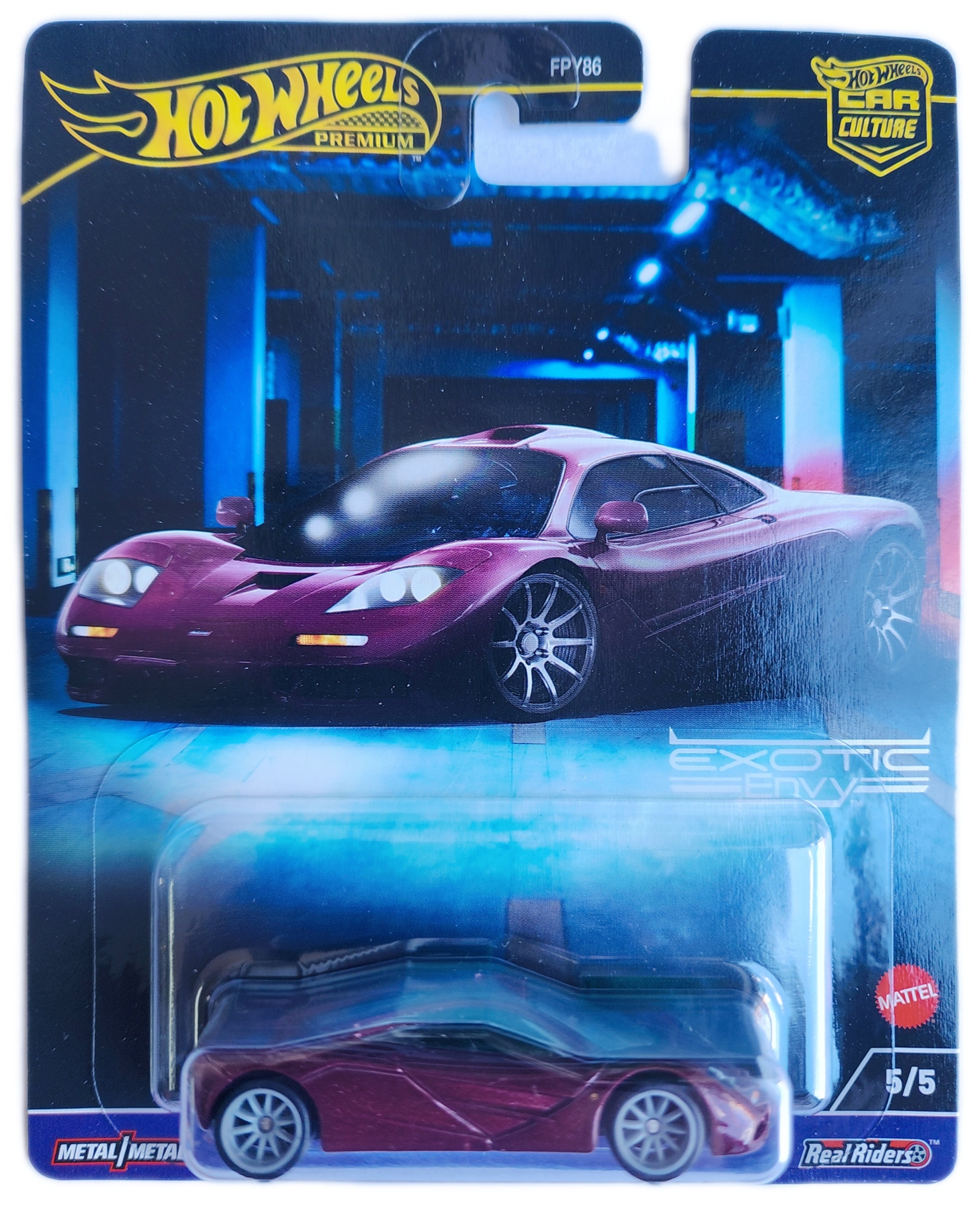 Hot Wheels Premium Car Culture McLaren F1