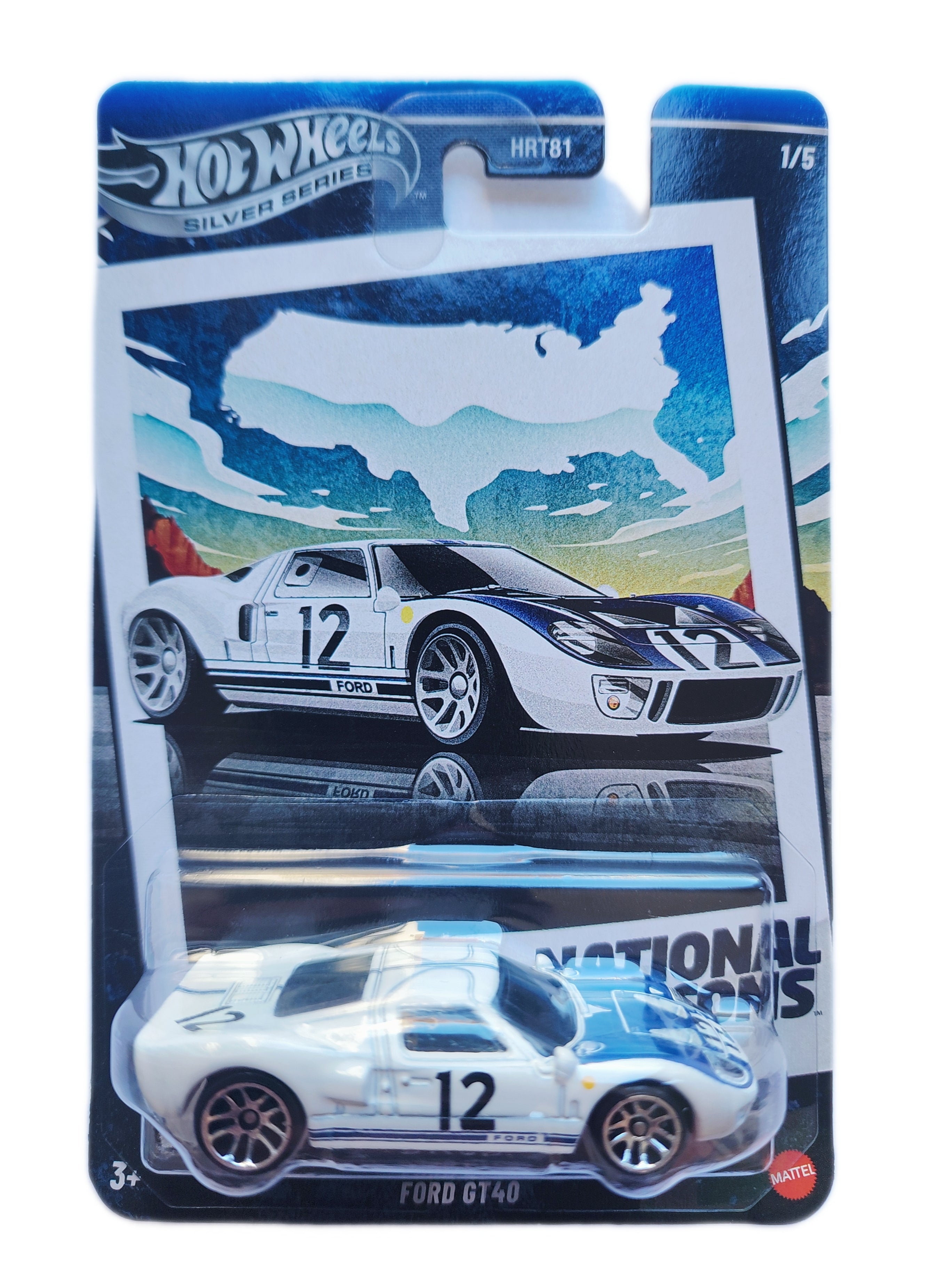 Hot Wheels Silver Series Ford GT40