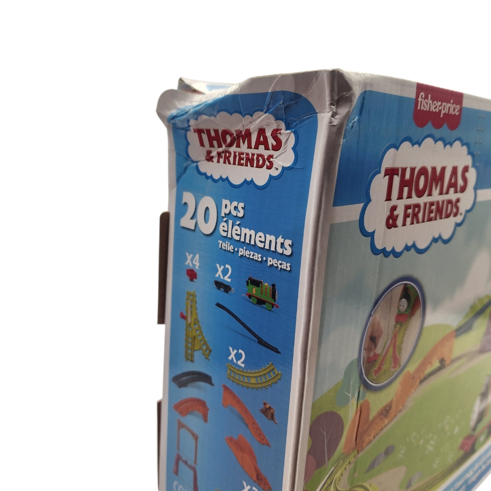 Fisher-Price Thomas & Friends Percy’s Cargo Run 20-Piece Track Set – Damaged Packaging