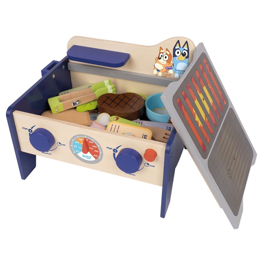 Bluey - Wooden BBQ & Salad Set